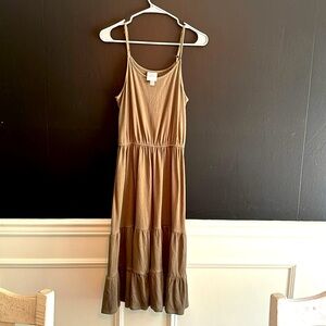 Knox Rose olive green dress, XS